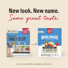 Ingrédients de qualité Wholemade sans céréales pour estomacs sensibles.