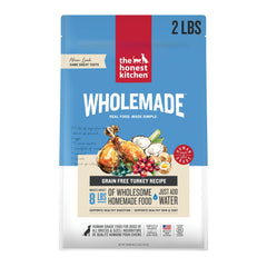 The Honest Kitchen Wholemade déshydraté dinde pour chien – ouverture du sac pratique pour repas rapide