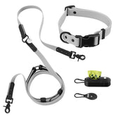THE LICKER STORE Luna Martini – laisse 8 pieds ajustable pour promenades mains-libres.