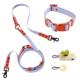 THE LICKER STORE WLK1005E-5SET Luna, longe reglable et collier pour 6 configurations, liberté mains libres.