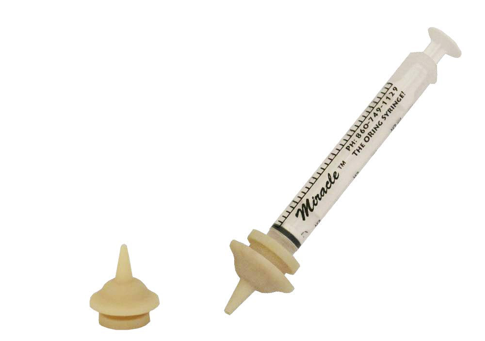 THE MIRACLE NIPPLE Mini tétine et seringue – aide au nourrissage des jeunes animaux