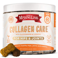 The Missing Link Collagen Care – hanches et articulations, friandises molles pour soutenir la mobilité