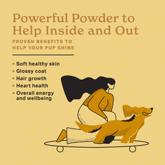The Missing Link poudre-probiotiques pour peau et pelage