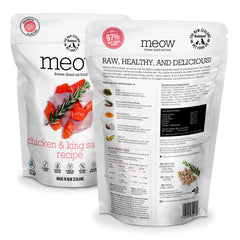The New Zealand Natural Pet Food Co. Meow Freeze Dried – toppers protéinés pour repas équilibré.