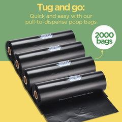 The Original Poop Bags, adaptée aux stations publiques pour propreté.