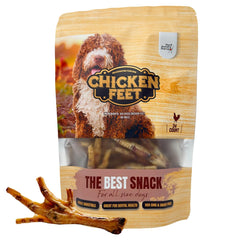 The Primal Theory pattes-de-poulet-seches-chiens : friandise pure et croustillante pour chien.