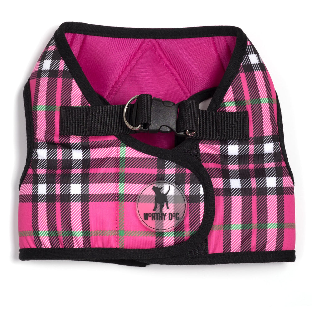 The Worthy Dog harnais en enfilage moyen en mesh confortable pour une mise en place rapide