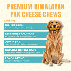 ThePawClub yak fromage Himalaya texture dense pour mastication prolongée chez petits chiens