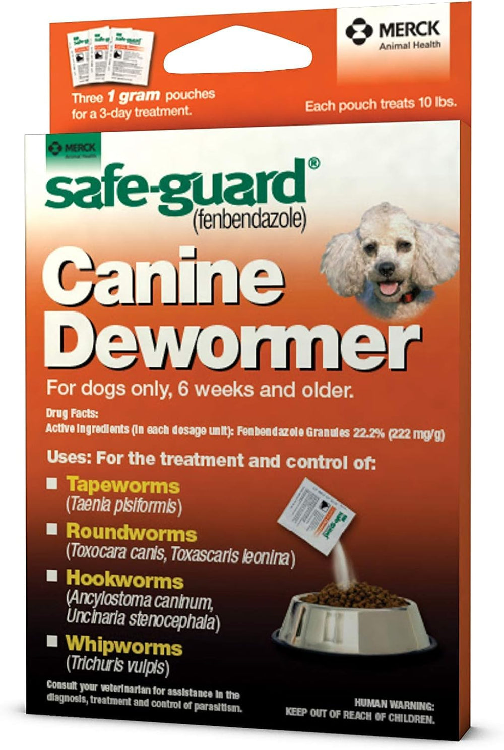 ThePetStop Vermifuge Canin, boîte prête, aide potentielle à la gestion de parasites intestinaux.