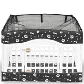 THINMUHAND couverture pour enclos chien 36 pouces, design élégant et pratique.