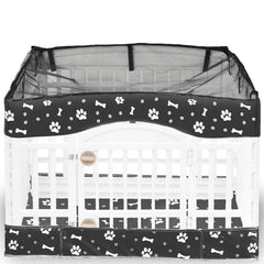 THINMUHAND couverture pour enclos chien 36 pouces, design élégant et pratique.