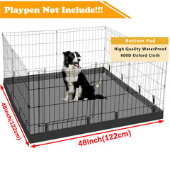 THINMUHAND impression-decorative-playpen-carré : design élégant durable pour chien.