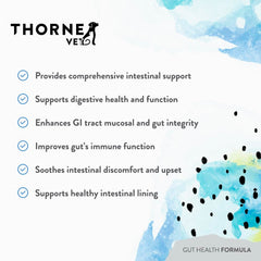 ThorneVET Formule Santé Intestinale pour chien: utilisation dans l'alimentation pour le confort digestif