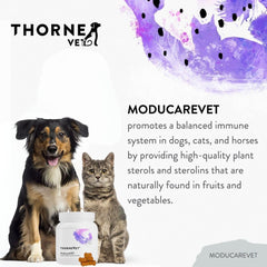ThorneVet ModucareVET texture douce facilitant l’administration quotidienne des animaux.