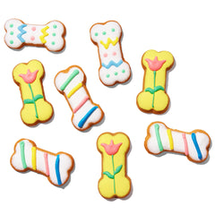Thoughtfully Pets biscuits croquants en forme d'os, décor Pâques, idéal pour récompenser.