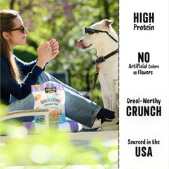 Arôme poulet Bark'N Crunch attire les chiens lors des repas.