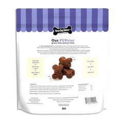 Three Dog Bakery friandise moelleuse en poulet-pomme, texture facile à mâcher.
