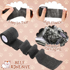 Application facile des bandages Threlaco sur chiens et chats.