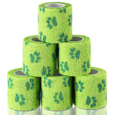 Threlaco bandage anti-mâchage pour chien vert, confort et sécurité.