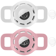 THXSBUDDY étui AirTag sur collier chat assure une sécurité discrète.
