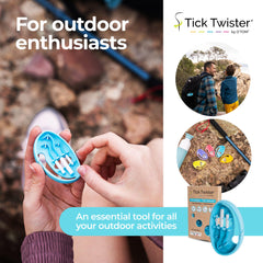 Tick Twister: emballage compact, idéal pour la trousse de secours.