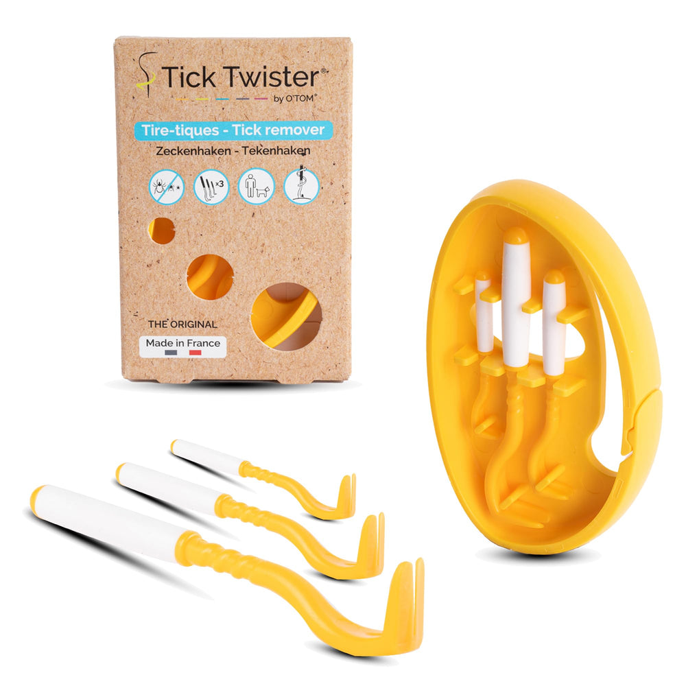 Tick Twister – outil retrait tique pour chien, pratique et sûr en voyage