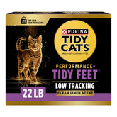 Purina Tidy Cats Performance Plus Tidy Feet, emballage 22 lb pratique pour foyers multi-chats