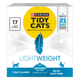 Purina Tidy Cats legere action instantanee, facilite le versement et l'entretien du bac.