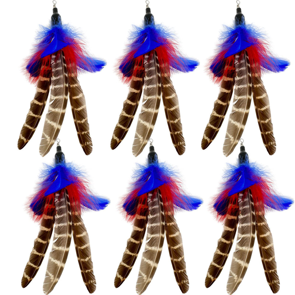 TIENAILING récharges de plumes pour chat, ensemble complets pour stimuler le jeu