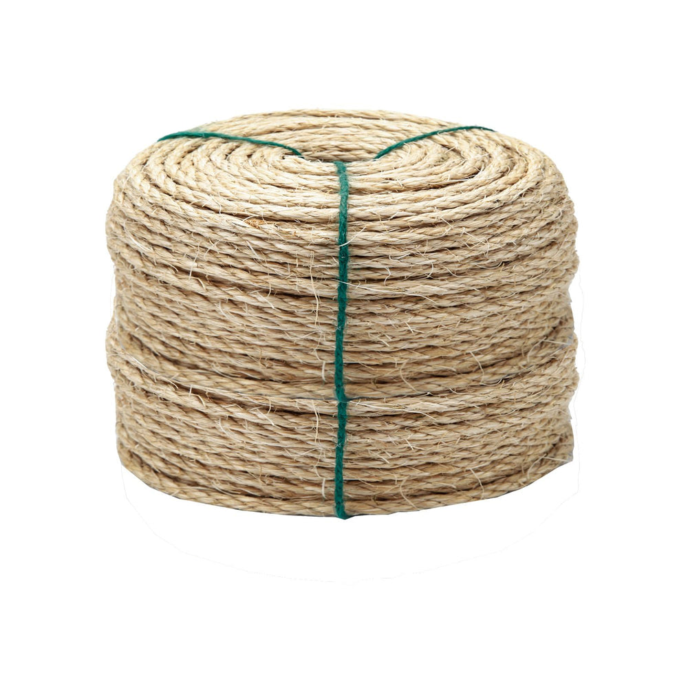 Corde sisal TienYow 4 mm pour réparer un griffoir et poste à chat