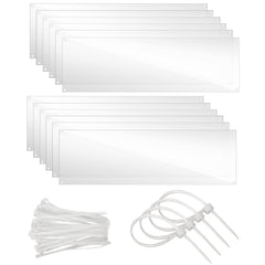Tièrecare garde de cage bordure transparente 138x47, protège le sol
