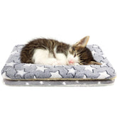 Tierecare couverture chat intérieur douce offrant un cadre confortable pour votre chat.