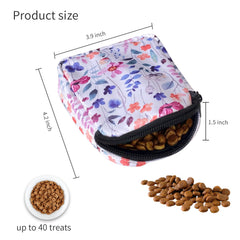 Poche TIHGJHY portable avec motif fleur blanche pour récompenser en déplacement.