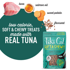 3 calories par bouchée, option légère pour récompenser votre chat