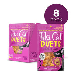 Tiki Cat Duets: mélange poulet, porc et saumon pour saveur variée