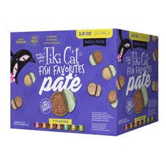 Tiki Cat Fish Favorite Pate, ensemble poisson, variété de repas pour votre chat.
