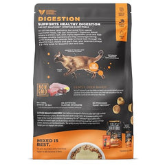 Tiki Cat Solutions Digestion : gros plan sur la texture des croquettes.