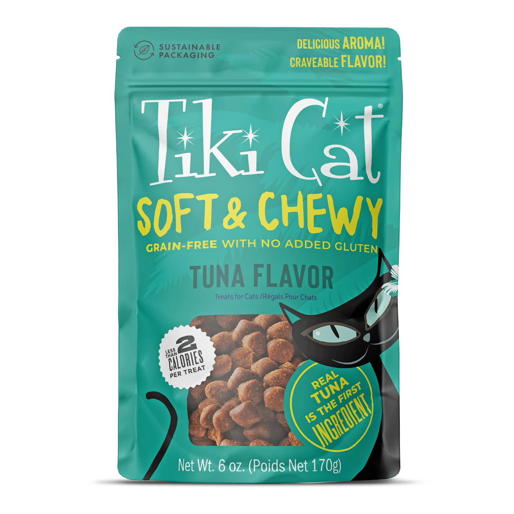 Friandise Tiki Cat thon en sachet pratique pour chat