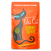 Purée de potiron Tiki Cat Tummy Topper, douceur et soutien digestif potentiel