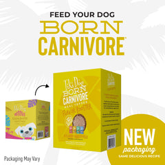 Texture bisque hydratante Tiki Dog Born Carnivore prête à servir.