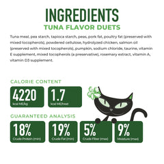 Tiki Cat Duets: saveur thon-porc-saumon, profil multi-protéines