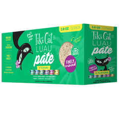 Tiki Cat Luau Pâté Tilapia, protéine élevée pour chats actifs.
