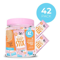Tiki Cat Baby Stix, texture crémeuse dans la sauce au poulet, idéal pour chatons.
