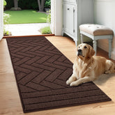Tindbea Tapis pour chien — pattes boueuses, absorption rapide pour entrée propre.