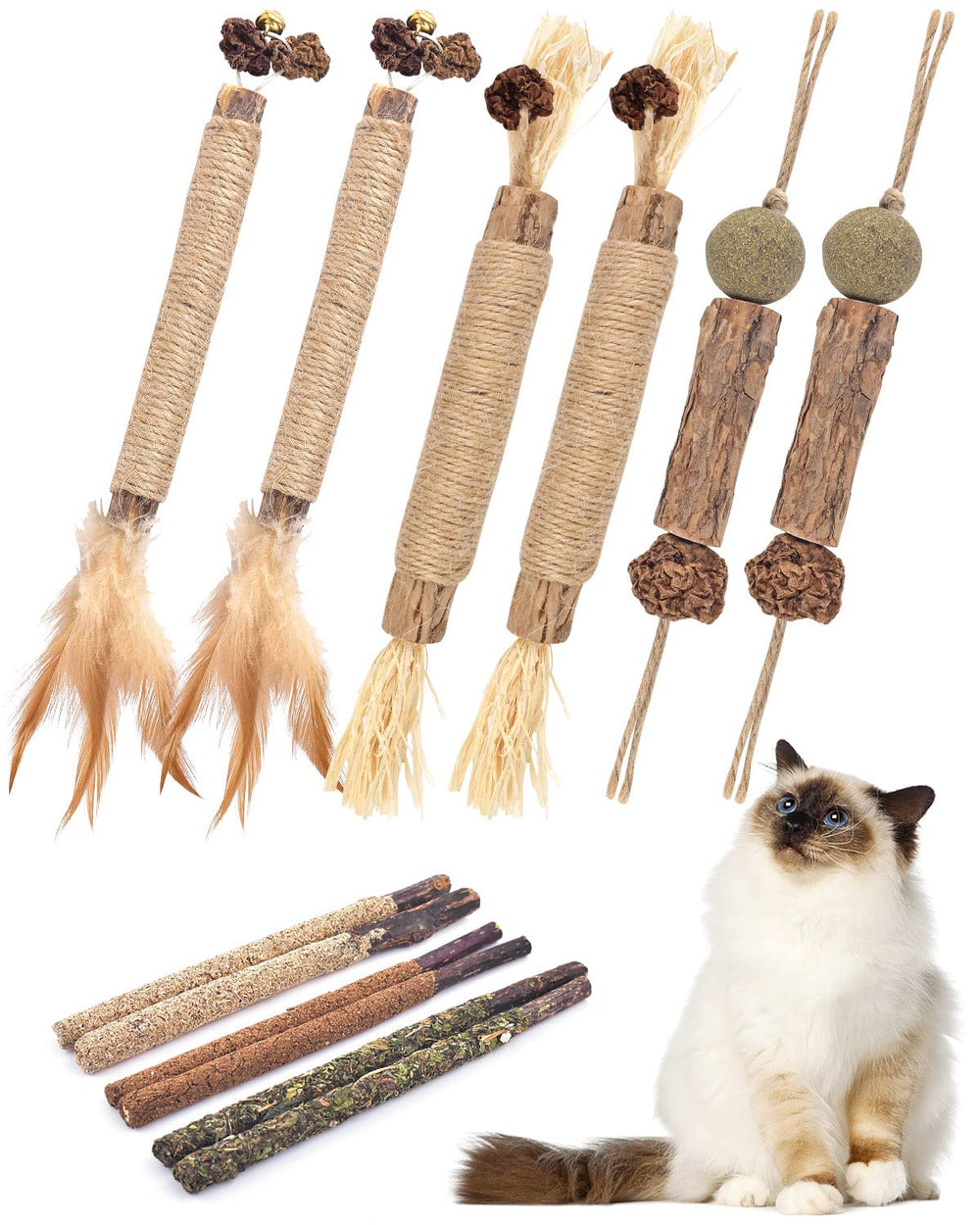TINDTOP baton-silvervine-chat: baton naturel stimulant et réduction du stress.