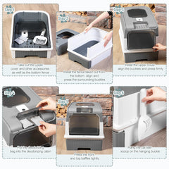 Kit Tioncy: double gamelles stables avec réservoir pratique pour hydratation.