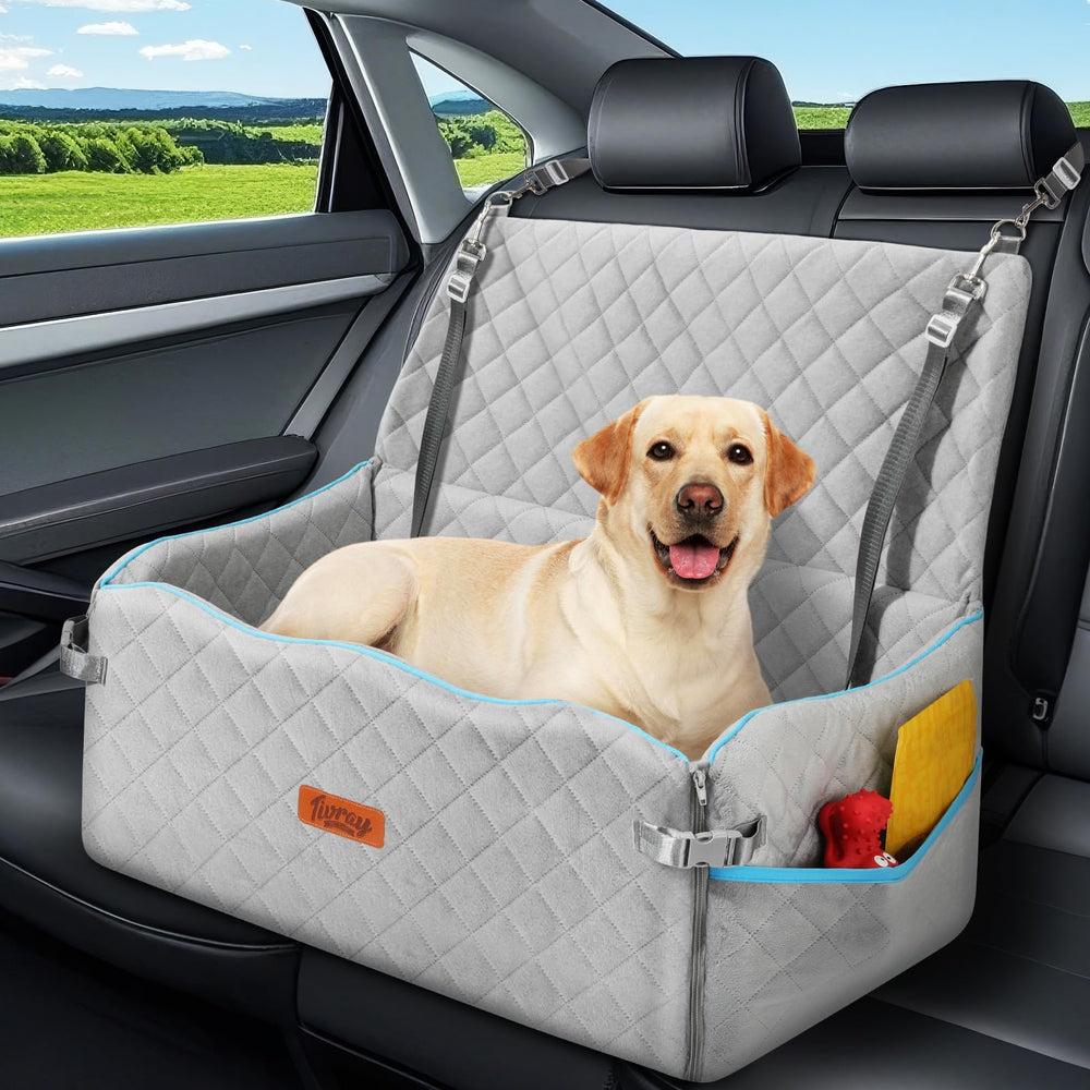 Siège-auto Tivray pour chien grand, espace spacieux pour se reposer en voiture