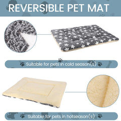 TMbsfatn tapis-doux-coton gris, texture pelucheuse et agréable