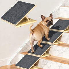 TNELTUEB rampe chien reglage hauteur 4-7 pouces pour escaliers