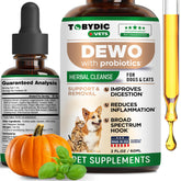 Tobydic gouttes pour chiens et chats, soutien digestif naturel